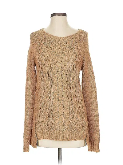 Pre-owned Michael Michael Kors Pullover Sweater In Tan