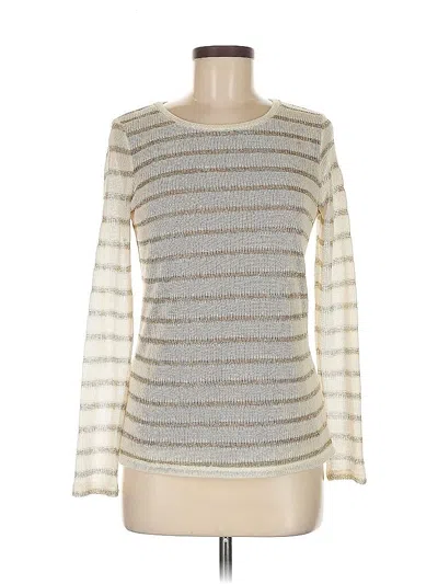 Pre-owned Michael Michael Kors Pullover Sweater In White