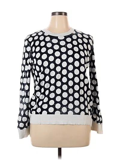 Pre-owned Michael Michael Kors Pullover Sweater In White