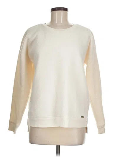 Pre-owned Michael Michael Kors Pullover Sweater In White
