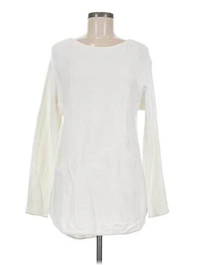 Pre-owned Michael Michael Kors Pullover Sweater In White