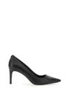 Michael Michael Kors Dorothy Womens Leather Pointed Toe Dress Heels