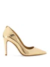 Michael Michael Kors Alina Metallic Pointed In Gold