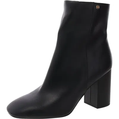 Michael Michael Kors Pv24e Womens Zipper Ankle Boots In Black