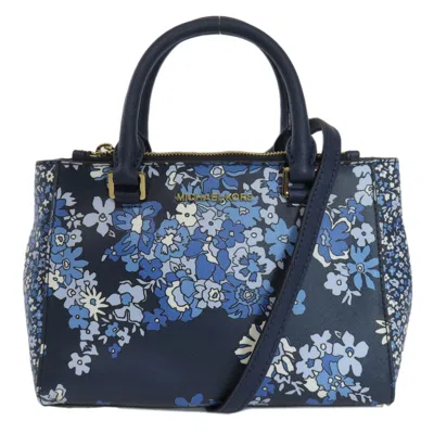 Pre-owned Michael Michael Kors Pvc Handbag () In Blue