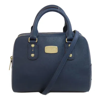 Pre-owned Michael Michael Kors Pvc Handbag () In Blue