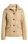 Michael Michael Kors Quilted Jacket In Khaki
