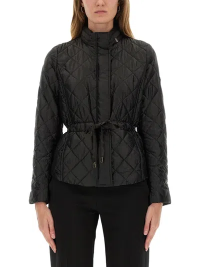 Michael Michael Kors Quilted Padded Jacket In Black