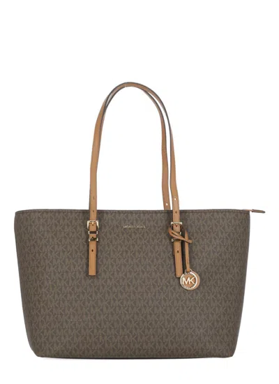 Michael Michael Kors Quinn Bag In Brown