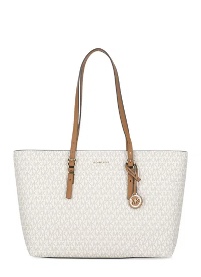 Michael Michael Kors Quinn Bag In White