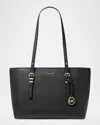 Michael Michael Kors Quinn Medium East-west Leather Tote Bag
