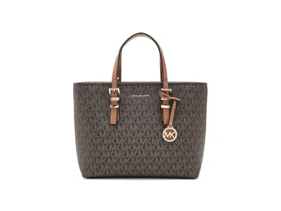 Michael Michael Kors Quinn Small East West Tote Crossbody Cross Body Handbags Brown/acorn: Sm