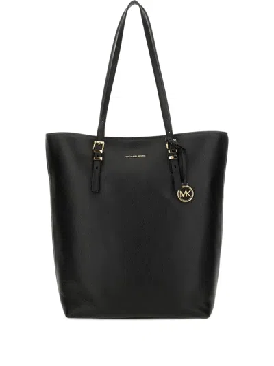 MICHAEL MICHAEL KORS QUINN TEXTURED LEATHER TOTE BAG