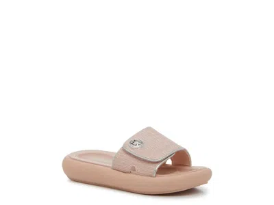 Michael Michael Kors Raelynn Darby Slide Sandal Kids' In Light Pink
