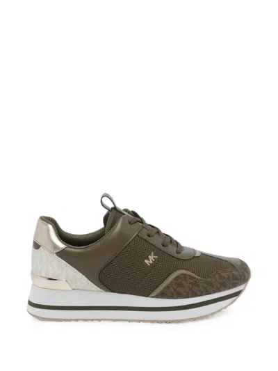 Michael Michael Kors Raina Logo-print Sneakers In Multi
