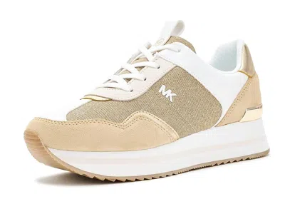 Michael Michael Kors Raina Trainer In Neutral