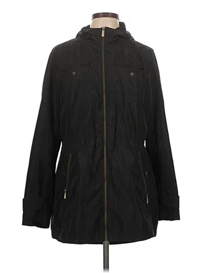 Pre-owned Michael Michael Kors Raincoat In Black