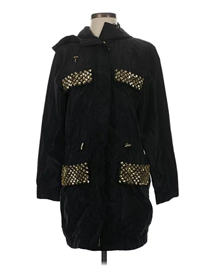 Pre-owned Michael Michael Kors Raincoat In Black