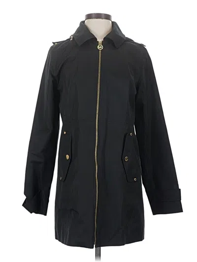 Pre-owned Michael Michael Kors Raincoat In Black