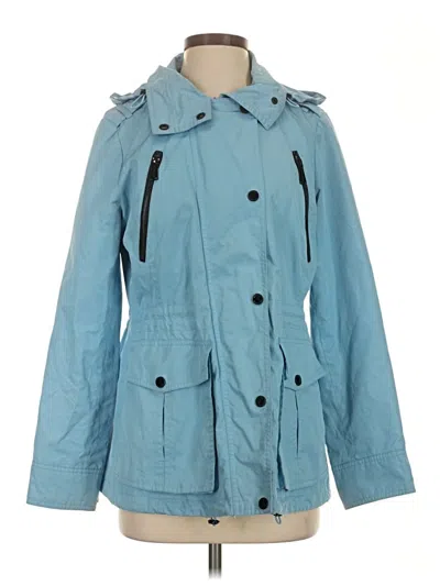 Pre-owned Michael Michael Kors Raincoat In Blue