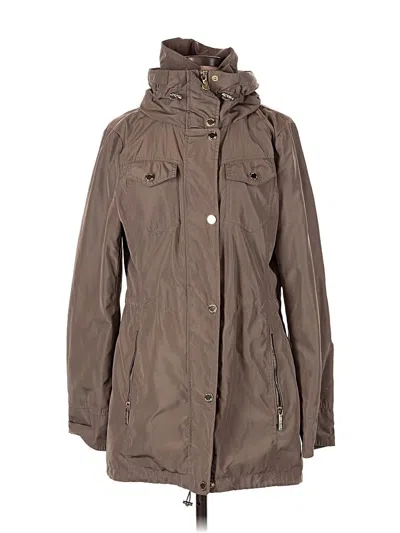 Pre-owned Michael Michael Kors Raincoat In Brown