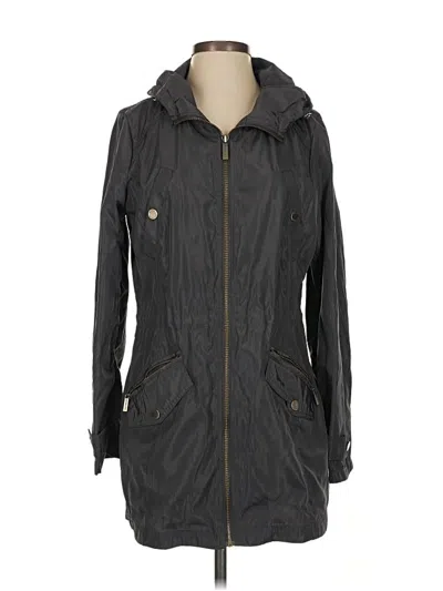 Pre-owned Michael Michael Kors Raincoat In Gray
