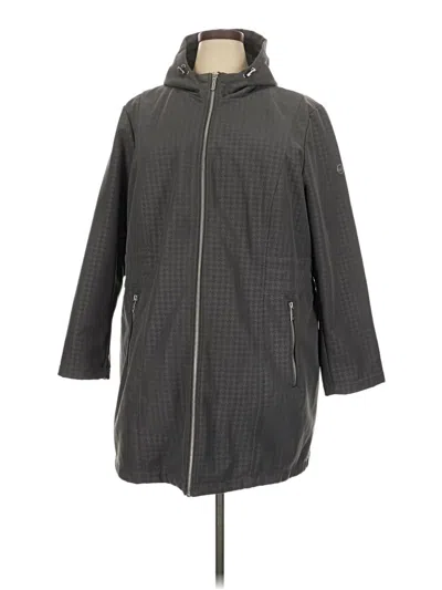 Pre-owned Michael Michael Kors Raincoat In Gray