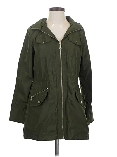 Pre-owned Michael Michael Kors Raincoat In Green
