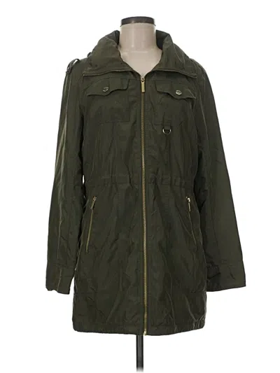 Pre-owned Michael Michael Kors Raincoat In Green
