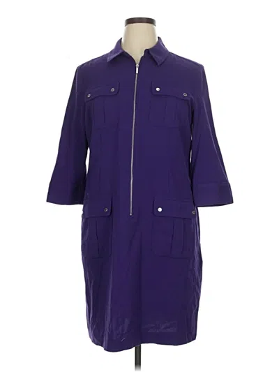 Pre-owned Michael Michael Kors Raincoat In Purple