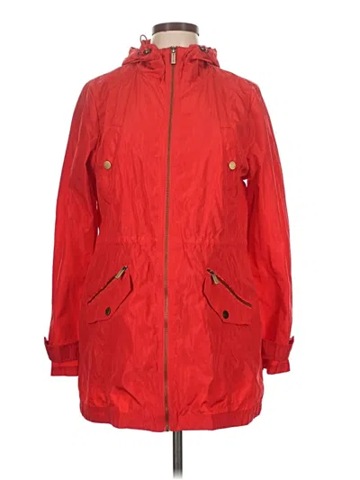 Pre-owned Michael Michael Kors Raincoat In Red