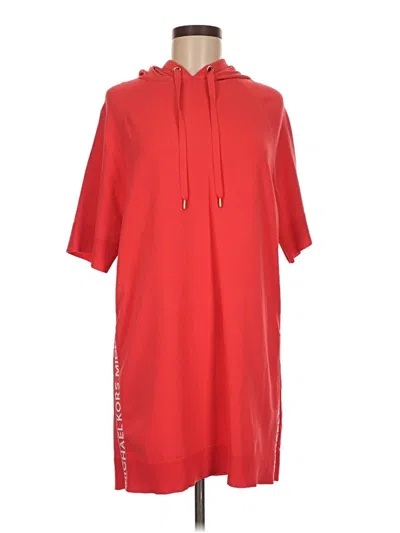 Pre-owned Michael Michael Kors Raincoat In Red