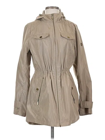 Pre-owned Michael Michael Kors Raincoat In Tan