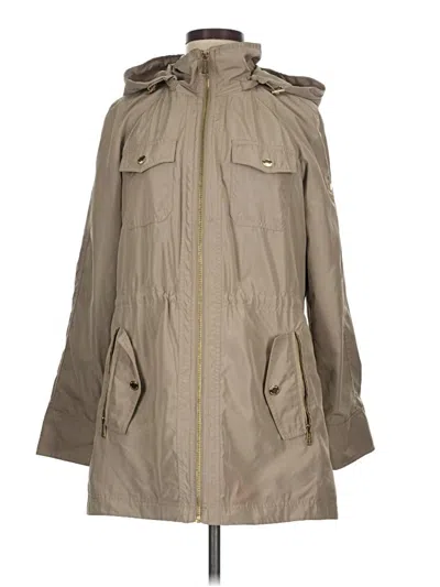 Pre-owned Michael Michael Kors Raincoat In Tan