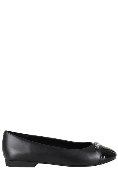 Michael Michael Kors Rebecca Ballet Flats In Black