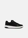 Michael Michael Kors 'rebel' Black Leather Sneakers In Black