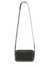 Michael Michael Kors Rectangular Cow Leather Camera Bag In Black