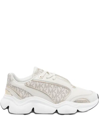MICHAEL MICHAEL KORS RENNTY LOGO-PANELS CHUNKY SNEAKERS