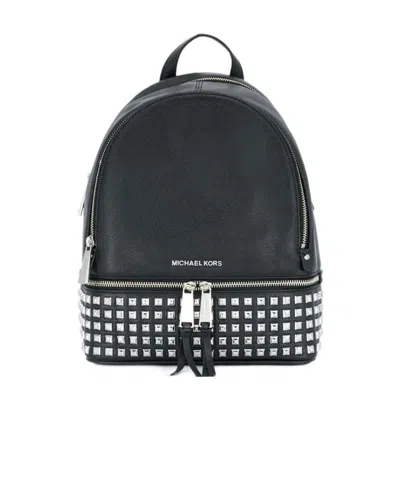 Michael Michael Kors Rhea Backpack In Black