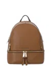 Michael Michael Kors Rhea Logo Backpack In Brown