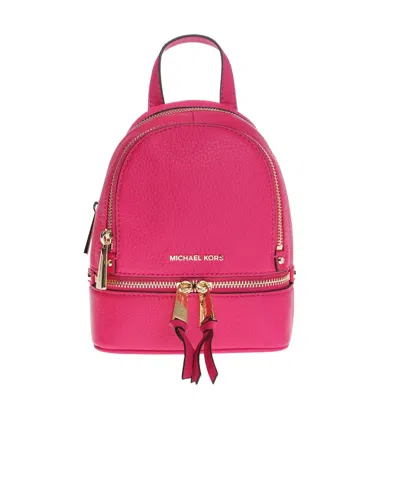 Michael Michael Kors Rhea Mini Backpack In Pink