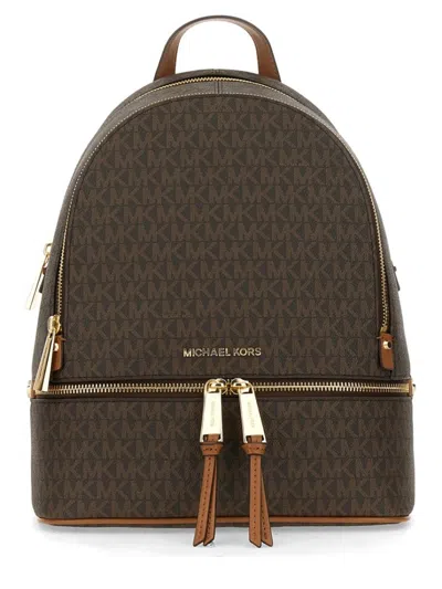 Michael Michael Kors Rhea" Zipper Medium Backpack