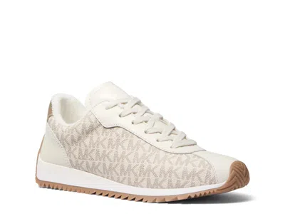 Michael Michael Kors Rhodes Logo Trainer Sneaker In White