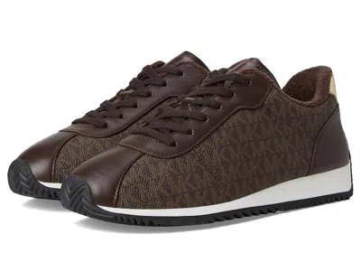 Michael Michael Kors Rhodes Trainer In Burgundy