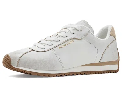 Michael Michael Kors Rhodes Trainer Women's Shoes Khaki: 7 M In White