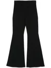 Michael Michael Kors Wide Leg Pants In Black