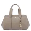Michael Michael Kors Romee Dove Grey Leather Bag In Gray