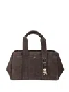 Michael Michael Kors Romee Satchel Bag In Brown