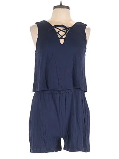 Pre-owned Michael Michael Kors Romper In Blue