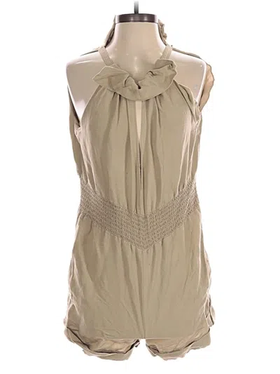 Pre-owned Michael Michael Kors Romper In Tan